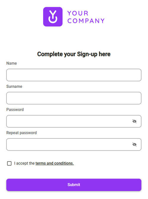 Registration Form