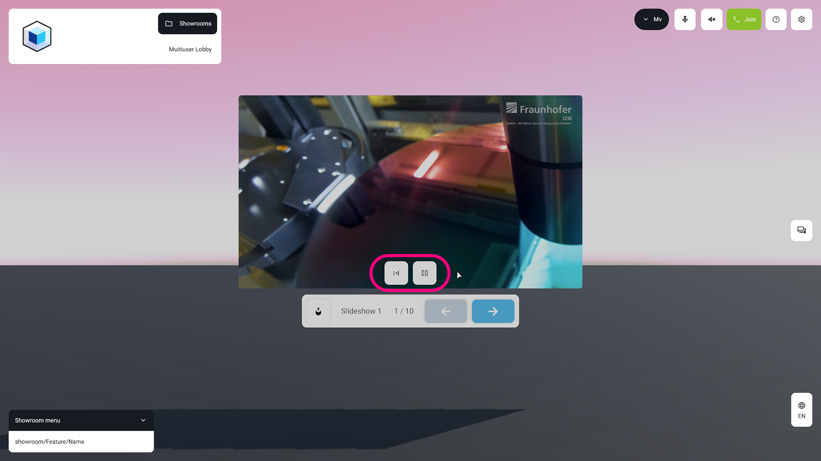 Video playback controls