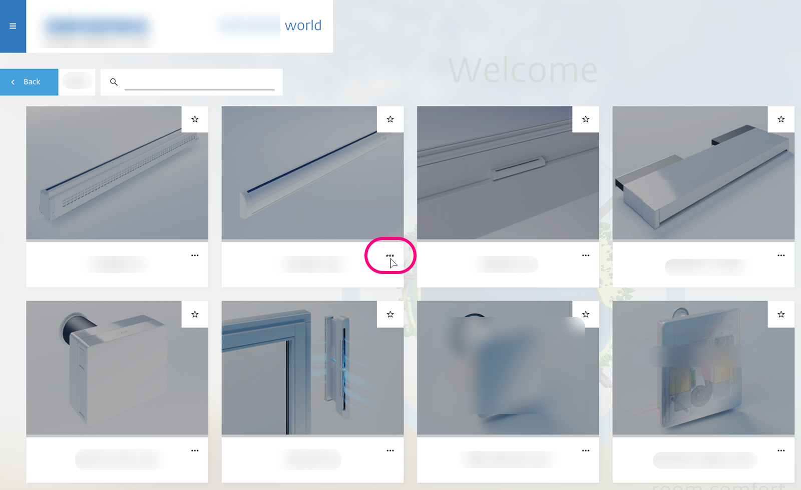 Downloading a showroom from the explorer menu - Overview