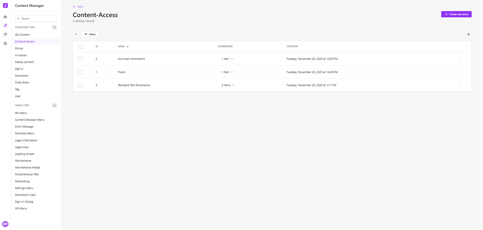 Content-Access overview